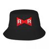 Red Ribbon Army Fisherman Caps Bucket Hat Sun Beach Visor Caps
