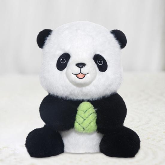 Realistic Panda Plush Toy Soft Stuffed Animal Cute Bear Plushie Simulation Fluffy Panda Doll Kawaii Gift for Girls