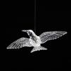 Creative Acrylic Hummingbird Wedding Transparent Crystal Bird Decoration Pendant
