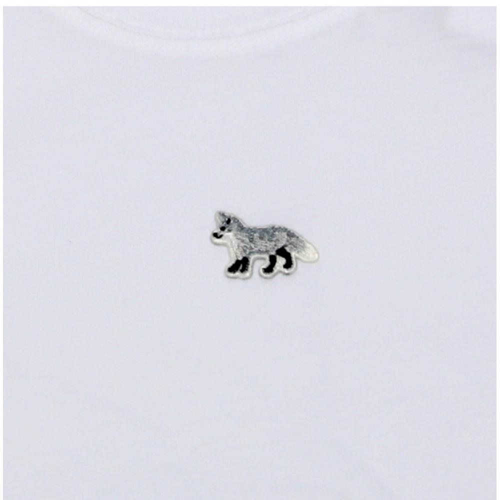 MaiSon KiTSun  Baby Fox PaTch Women S T ShirT Ow00104kj0008