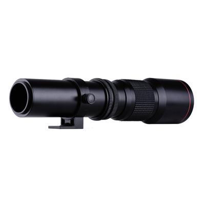 500mm F/8.0-32 Multi Coated Super Telephoto Lens Manual Zoom + T-Mount to F-Mount Adapter Ring Kit