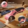 Radio Scissors, Portable USB-Rechargeable Handheld Electric Scissors, Ideal for Cutting Fabric, Cardboard Boxes, Trimming Carpets Office Kitchen Tools