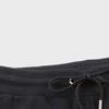 Emporio Armani EA7 Solid Drawstring Mid-Rise Knitted Sports Pants Women Bottoms Black 6LTP67-TJGEZ-1200