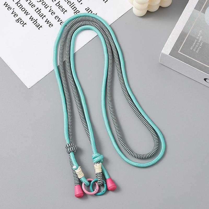 Fashion Mobile Phone Lanyard For Women Girls Adjustable Braided Phone Chain Detachable Phone Decoration Crossbody Rope Gifts