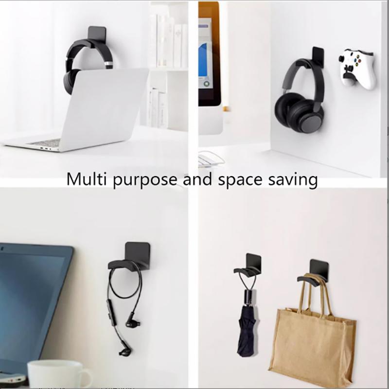 Universal Kopfhörer Ständer Gaming Controller Halter Headset Display Rack Unter Schreibtisch Kleiderbügel Haken Für Kopfhörer Wand Halterung Gaming