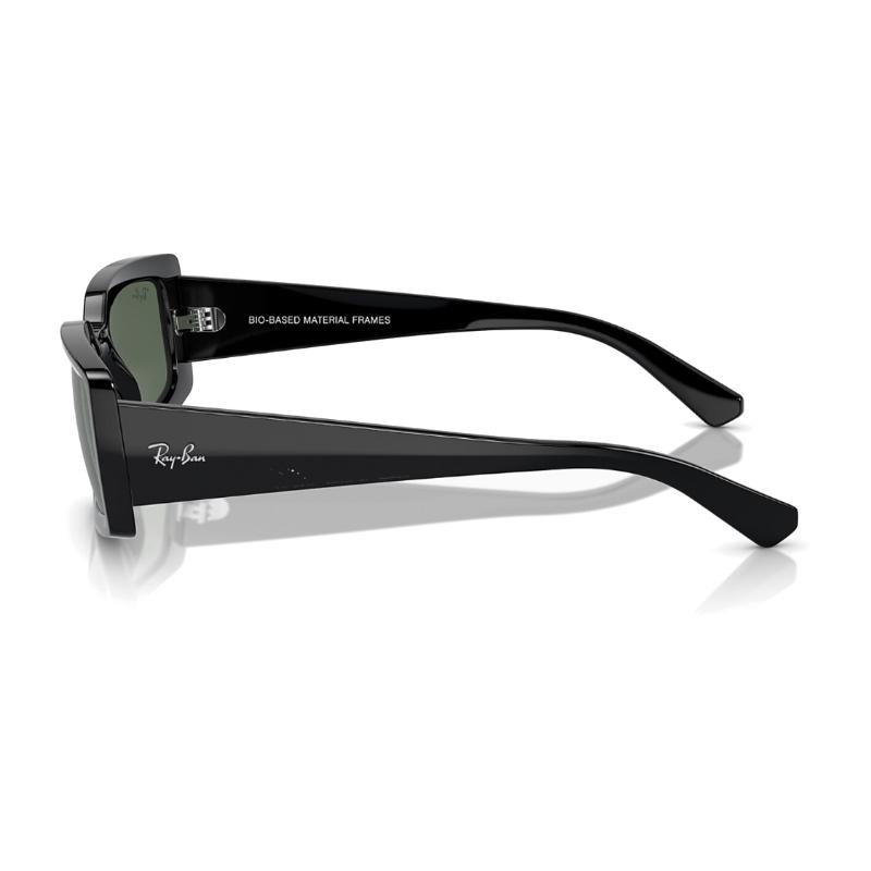 RayBan Side Logo Letter Decoration Plate Frame Irregular Shape Sunglasses Unisex