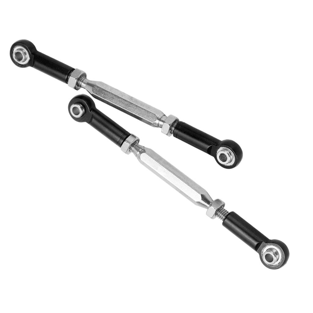 2Pcs Steering Rear Suspension Arm Tie Rod Steering Shaft Tie Rod for JLB 1Celsius10 Racing Truck