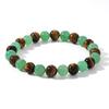 Tiger's Eye Stone Green Bracelet Women's Jewelry Handmade Beaded Bracelet with Hanfu
