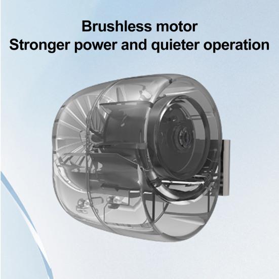 Přenosný pasový ventilátor Ultra tichý 3 rychlosti Nastavitelný Klipový Mini ventilátor