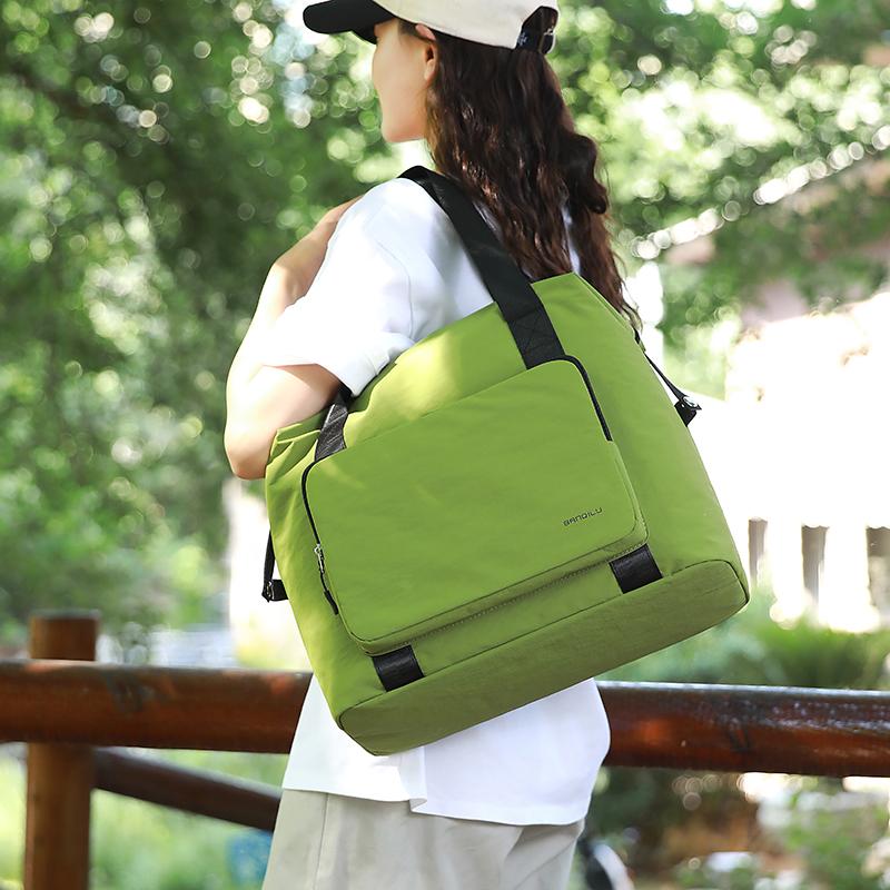 Lightweight Travel Bag Outdoor Lightweight Dry And Wet Separate Handbag Large Capacity Expansion Folding Duffel Bag