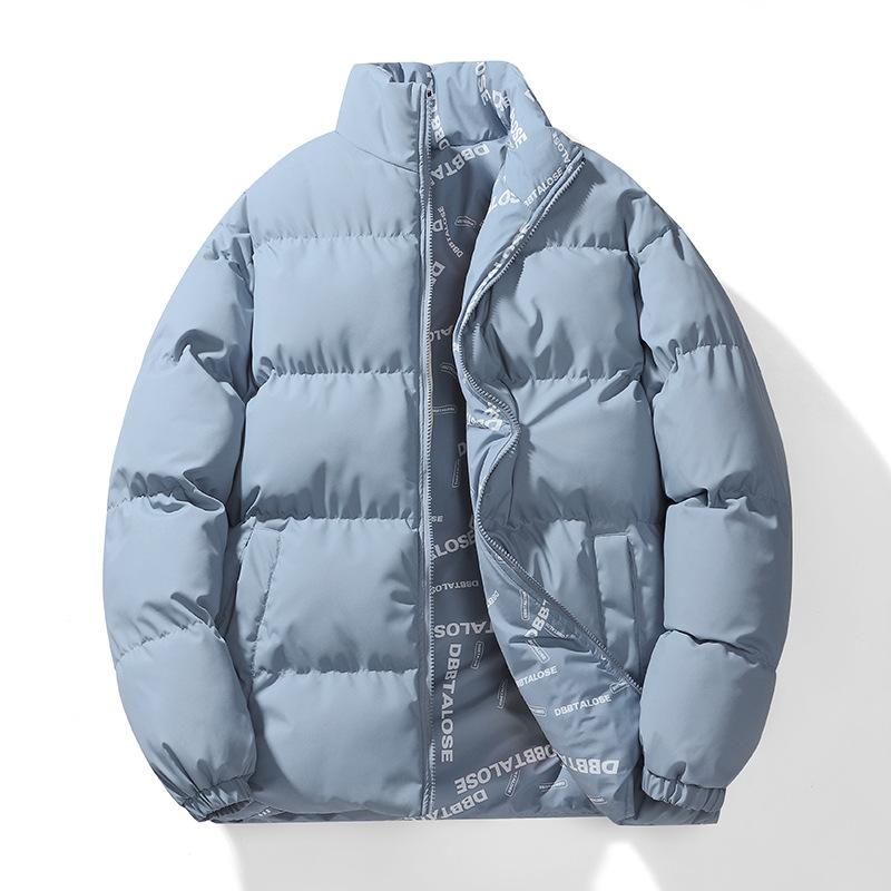 Men's Cotton-padded Jacket, Double-sided Warm, Couples Cotton-padded Jacket, Fashion Everything with Cotton-padded Jacket.