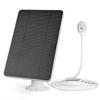 4W/6W 5V Solar Battery Charger IP65 Weatherproof W/ 9.8ft Charging Cable for Arlo Pro 5S/4/3 Floodlight Security Camera