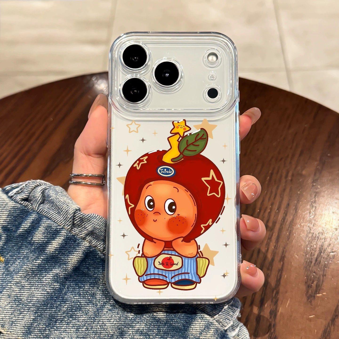 

Apple Starman Transparent Soft Case for iPhone 14-17 Pro Max with Precise Cutouts iPhone 12 Pro Max