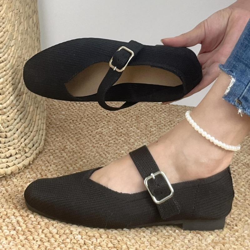 Fashion Women Flats Weave Shoes Fashion Shallow Buckle Loafers Shoes 2025 Autumn Designer Sneakers Soft Comfort New Trends Zapatillas
