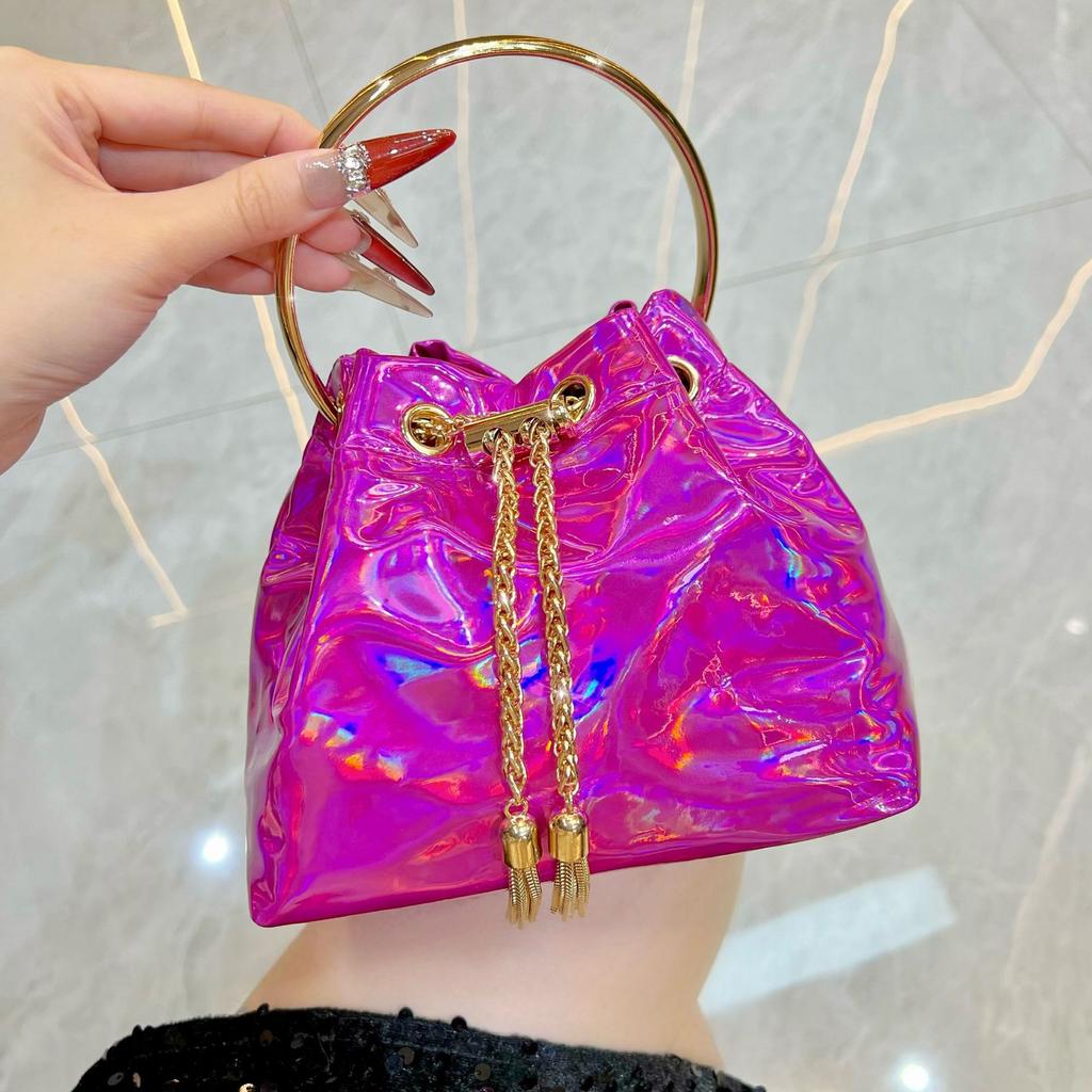 Handbag - Fashion and Sophistication - Evening Bag - Single Shoulder Chain Crossbody Bag