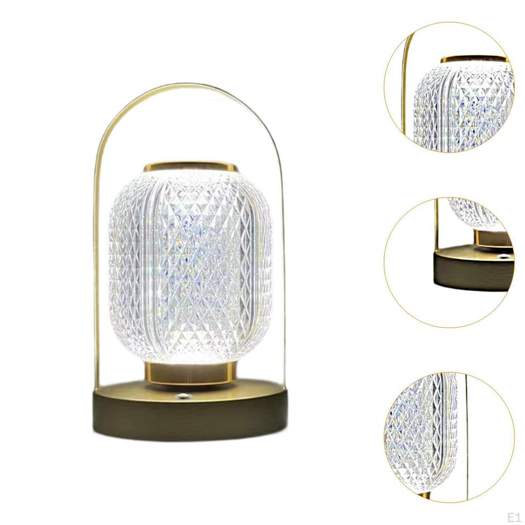 Camping Lantern Outdoor Lamp Table Decoration Recharging Cordless Desk Tent Light for Home