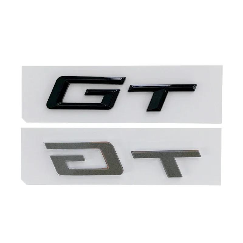 3D ABS Car Trunk Letters GT Emblem Badge Sticker For BMW 3 Series 5 Series GT E36 F07 F34 G32 320d 530 650 Auto Accessories