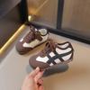 Korean version of children's sports shoes 2025 spring and autumn girls Forrest Gump shoes lightweight soft sole boys running shoes baby classmate tide