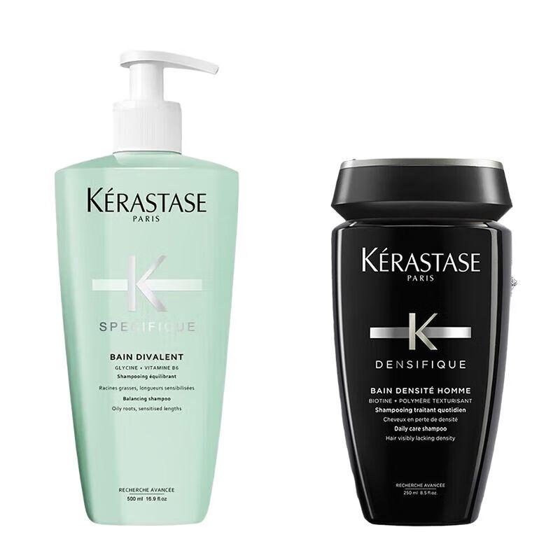 Kérastase Набор шампуней двойного действия и для мужского истончения волос