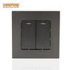 Meilleures ventes Zhejiang 86*86 Série P 1 module Bouton-poussoir Universel UK EU Interrupteur mural électrique d'éclairage mécanique Prix d'usine