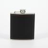 9oz Hip Flask PU Leather Wrapped Whisky Flagon Portable Liquor Flask  Wedding Party
