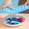 Silicone Ice Cube Tray with Lid 24 Grids Patterns BPA-Free Demold Transparent Odor-Free Dust-Proof Ice Mold