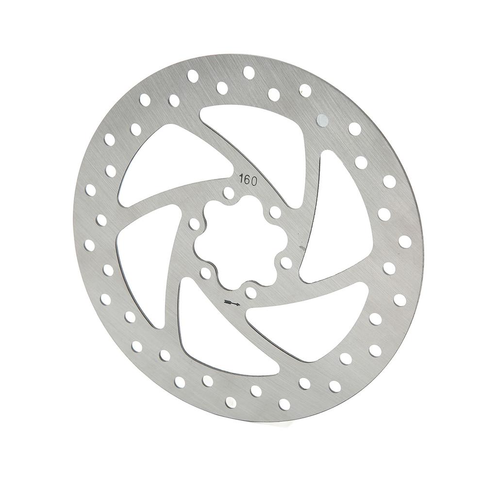 6 Bolt 160mm Disc Brake Rotor Stainless Steel Electric Scooter Disc Brake Rotor with 6 Screws