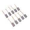 20pcs Electric Motor Brush Good Electrical Thermal Conductivity Carbon Brush for 1020 Motor