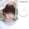 Swarovski [authentic Shopping Bag Included] Ariana Grande Tennis Necklace 573742