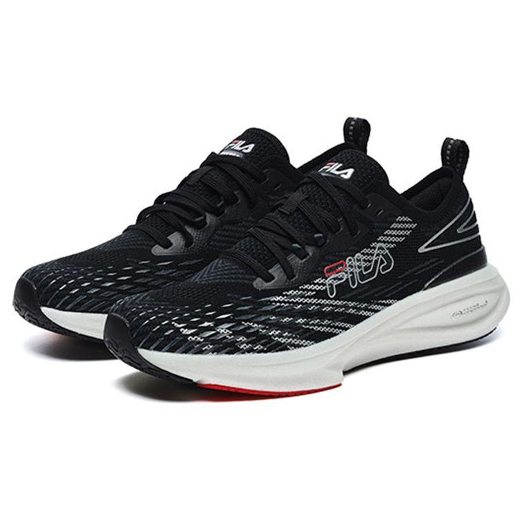 Fila Energy Comfortable Cushioning Durable Lightweight Rebound Low-Top Casual Running Shoes Men Sneaker Black A12M231106FBK