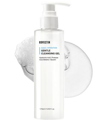 ROVECTIN Aqua Gentle Cleansing Gel 175mL, Makeup Remover, Nourishing, Moisturizing, Korean Cosmetics, Kbeauty