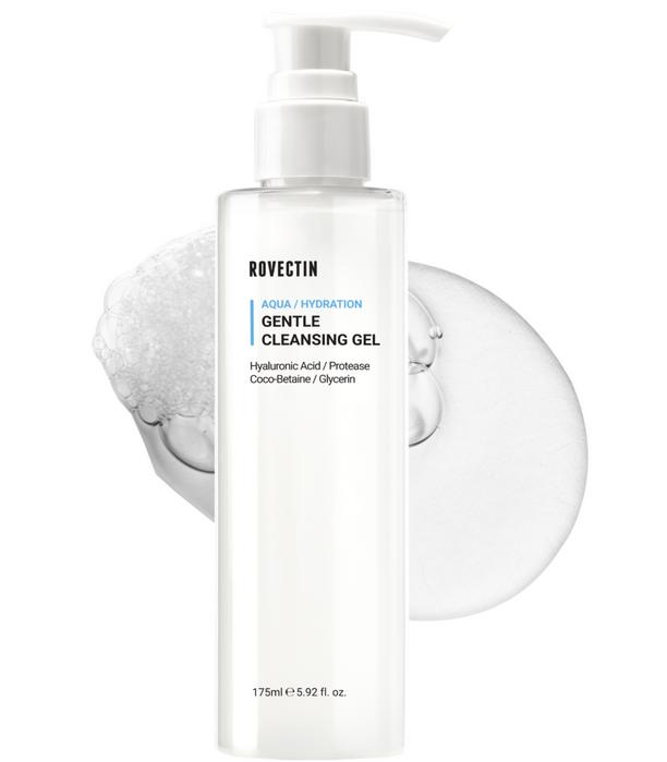 ROVECTIN Aqua Gentle Cleansing Gel 175mL, Makeup Remover, Nourishing, Moisturizing, Korean Cosmetics, Kbeauty
