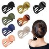 PC-Haarspange, einfache Figur-8-Haarspange, Hai-Clip, Entenmund-Clip, Haar-Accessoires