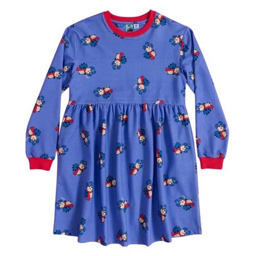 Labyrinth Damen/Damen Das Wurm Allover-Print Kittelkleid