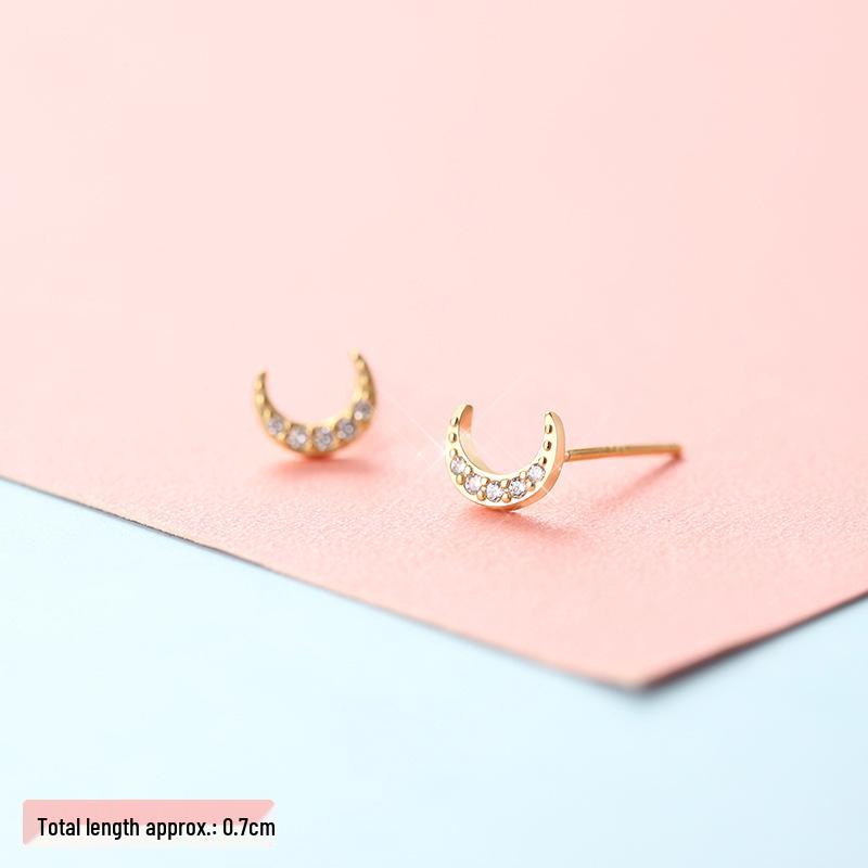 Women's Gold & Silver Earrings: Simple Ear Studs & Celeb-Inspired Dongdaemun Style