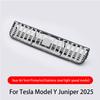 For Tesla Model 3/Y Highland Juniper 2025 Rear Center Console Air Outlet Cover Vent Outlet Dust Cover Car Styling Accessories
