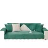 Grey Sofa Cushion Thick High-End Winter Velvet New  Straight Row Four-Person Sofa Cover Towel Autumn And Winter