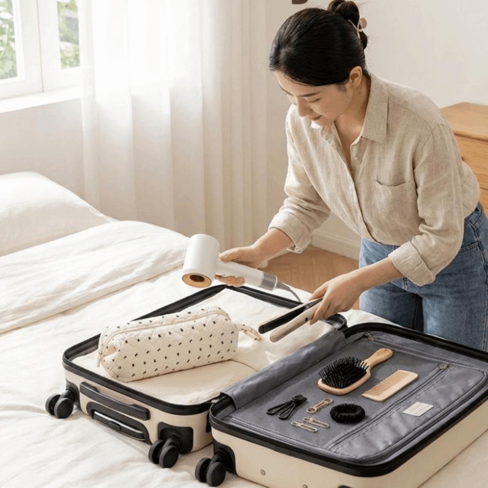 Multi-Purpose Hair Dryer Storage Bag Multi-Functional Travel Hair Styling Case  Travel Use
