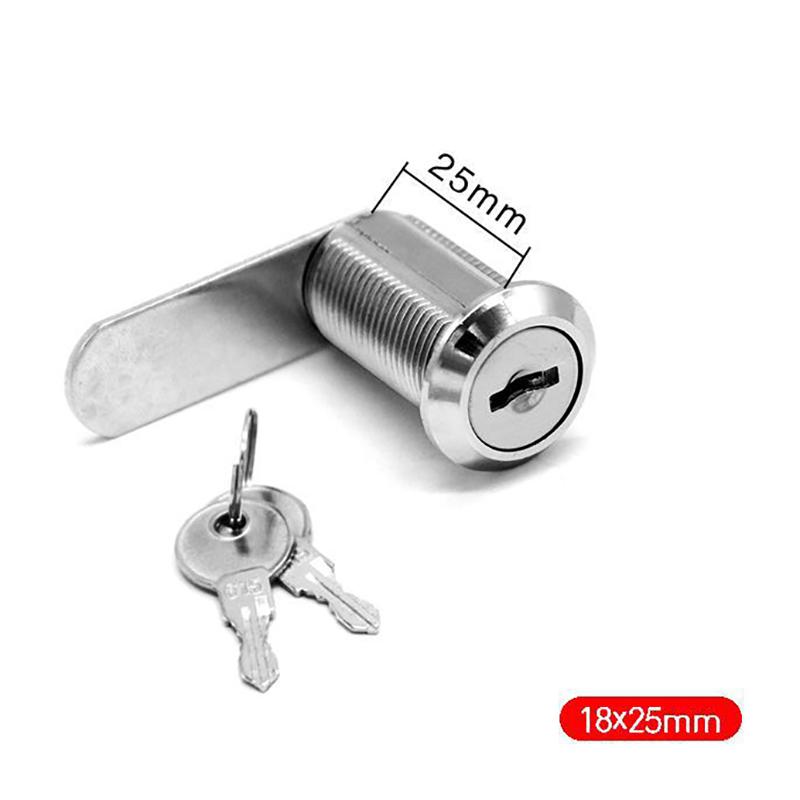Drawer Cabinet Lock Mail Box Locker Cam Lock Universal Cupboard Door Tongue Lock Durable Furniture Drawer Lock Security Lock