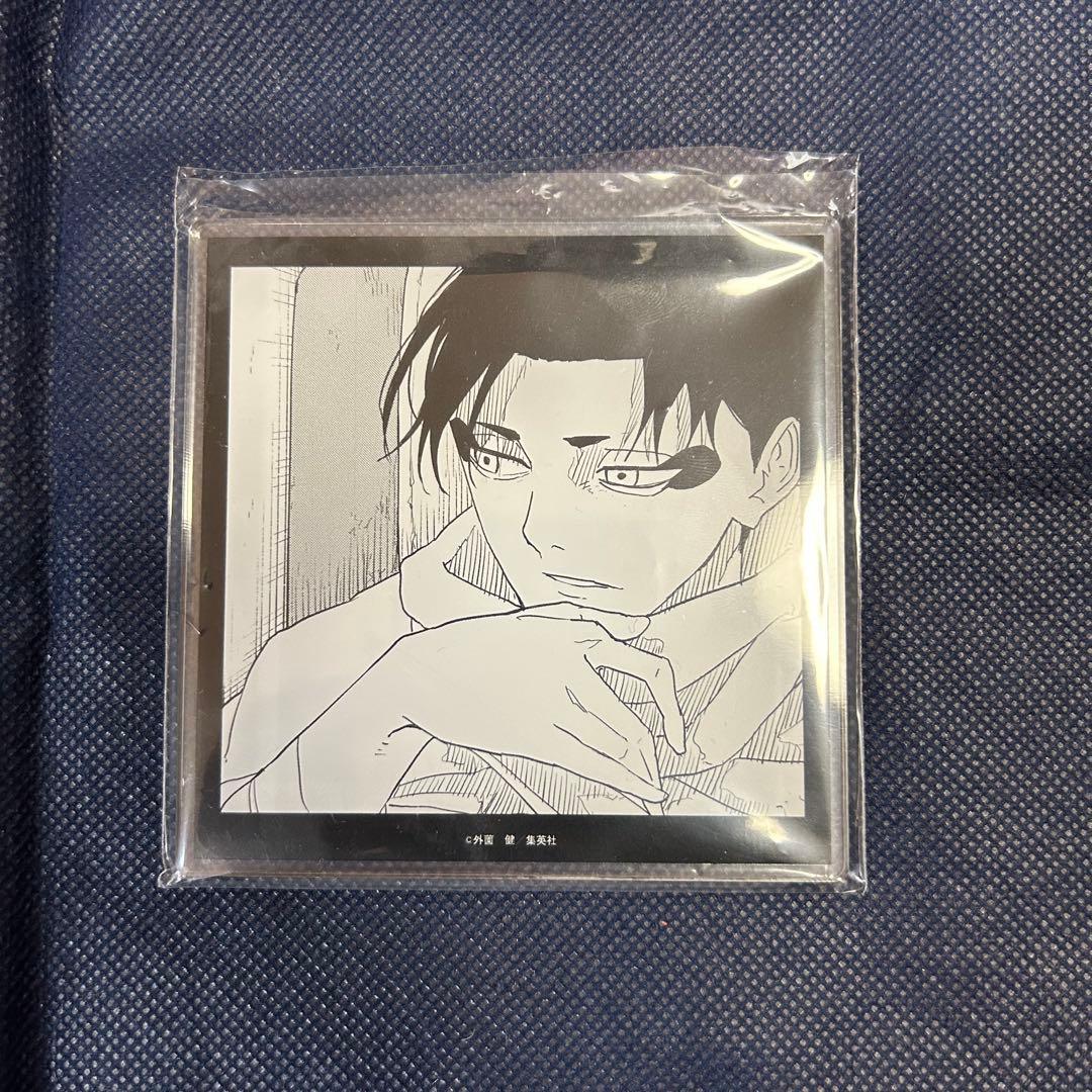 Kagurabachi Cafe Acrylic Coaster Lacquer Feather