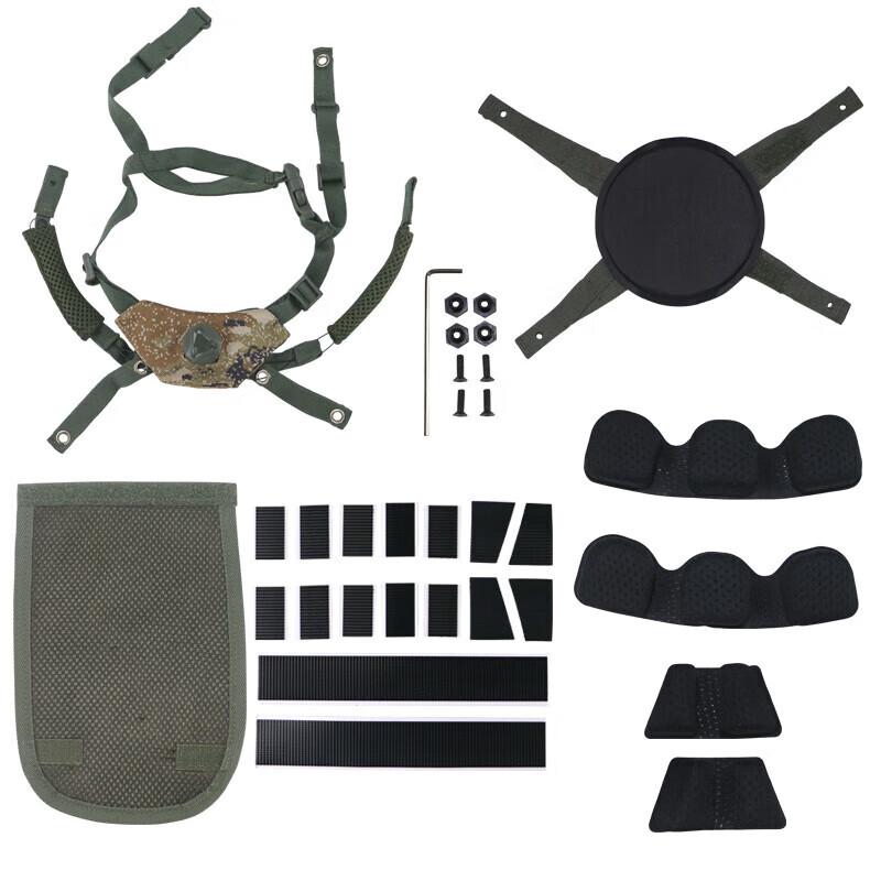 Tactical Helmet Suspension and Liner Accessories