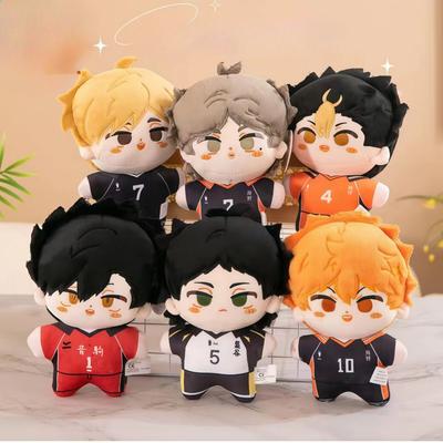 Anime Haikyuu Plyšová panenka 20cm Hinata Shoyo Yu Nishinoya Akaashi Koushi Kuroo Miya Atsumu Plněné hračky Domácí dekorace Plyšová hračka