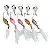 5PCS Fishing Spin VIB Metal Mini Lures 15g Artificial Hard Bait VIB Spoon Fishing Lure