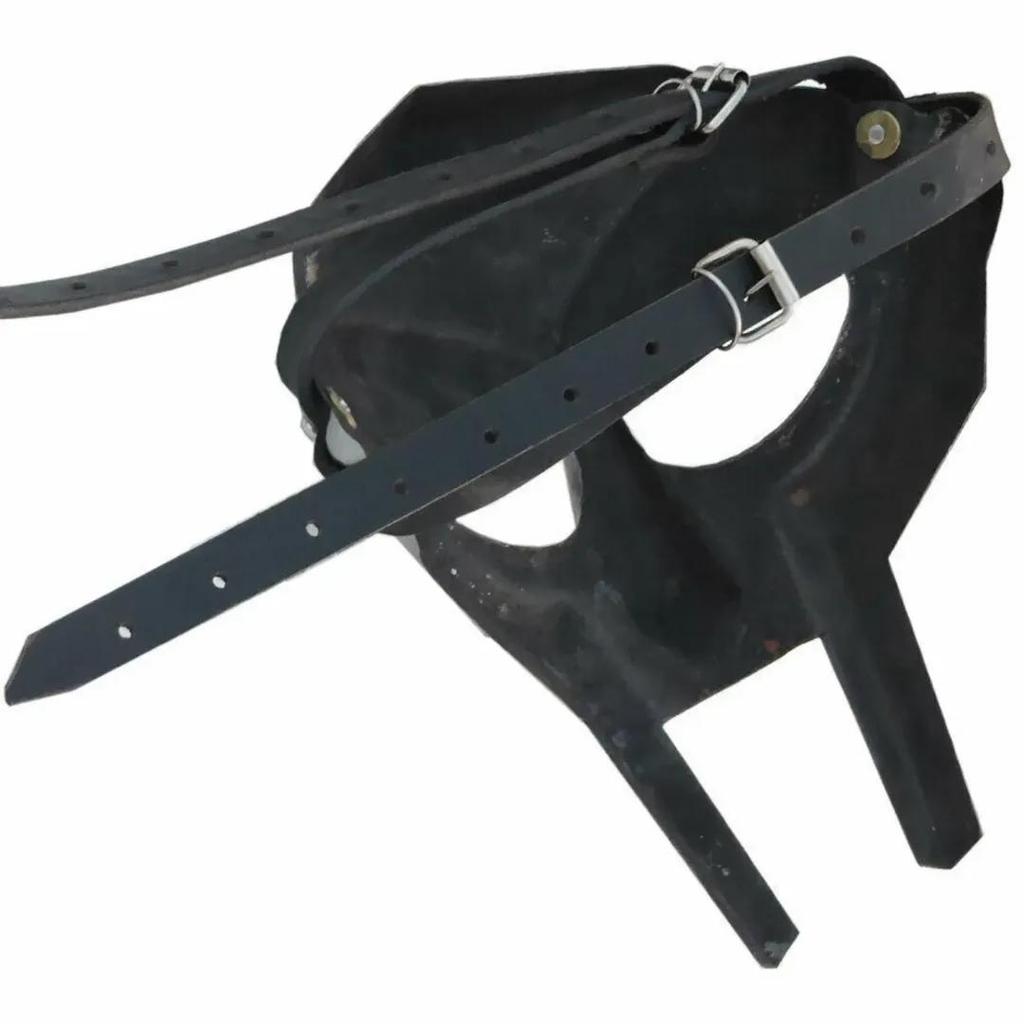 Handcrafted Medieval Steel Face Mask Golden Brass Finish Wearable Armor Mask With Leather Straps