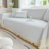 Cool Ice Silk Sofa Cover Towel Full Covered Summer Sofa Cover Summer Sofa Cushion Sofa Slipcover Cover Towel