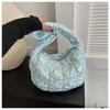 Fashionable Soft Puffer Large Capacity Tote Bag With Quilted Design For Daily Use