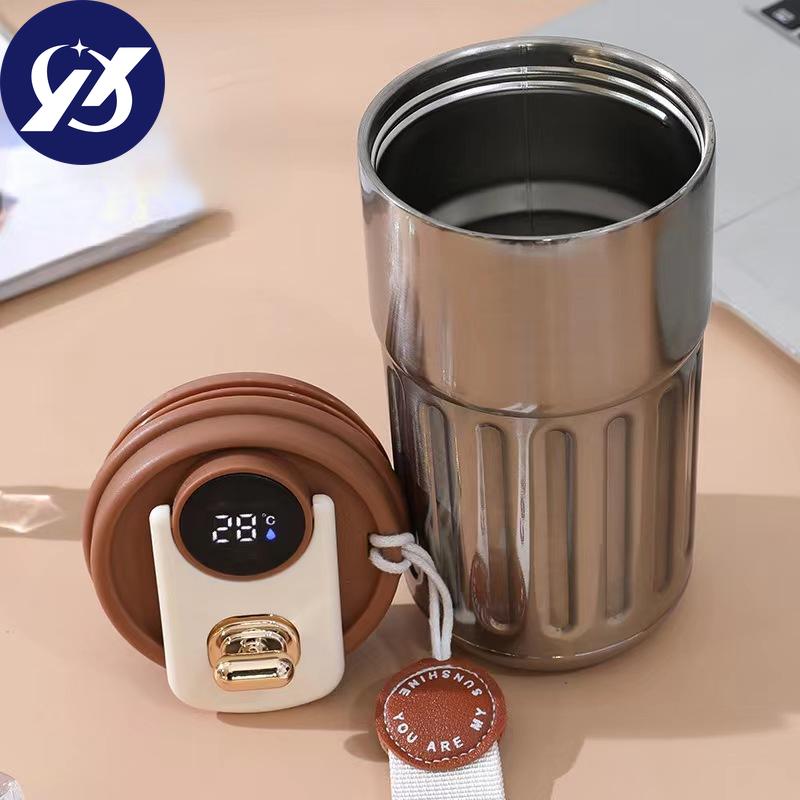 450 Ml Intelligent Insulating Cup for Intelligent Temperature Display Insulating Water Cup Vacuum Bottle Coffee Cup