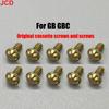 JCD 10pcs For Gameboy GB GBC GBP GBL GBA NGPC Housing Screw Y Shaped Screw Motherboard Screws Original Card Cassette Screws