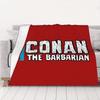 1PC home Cute Room Decor  TITLE  REPRODUCTION POSTER Blanket Throw Blanket Conan the Barbarian Novelty Warm Blanket All Season