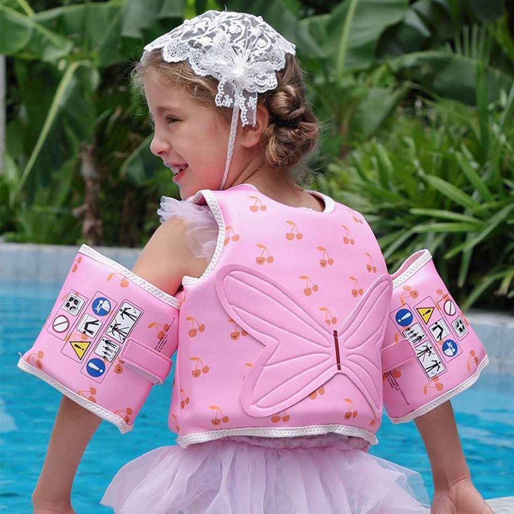 Striped Children's Buoyancy Vest Non-Inflatable Swimming Life  Jacket  Water Play